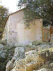 Tylifos-Kapelle von hinten