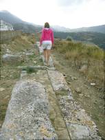 ein Begehen der alten Befestigungsmauer