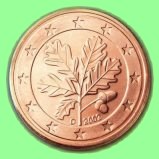 5 Cent ceutsch: Eichenlaub