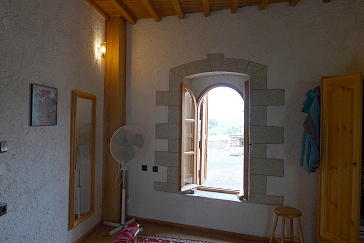 Blick ins Dorf von Kaliviani