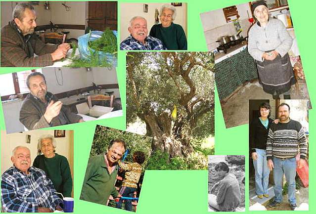 Menschen in Kaliviani