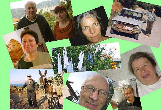 Menschen in Kaliviani