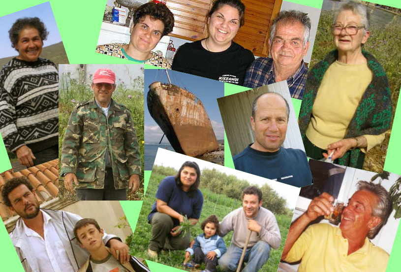 Bewohner aus Kaliviani