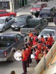 Non stopp Weihnachtsverkehr mit musikalischer Untermalung
