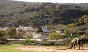 Blick ins Dorf Potamida