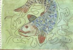 Malerei: Fisch ist auf Kreta sehr beliebt - und sehr teuer