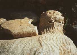 venezianischer gefl�gelter L�we