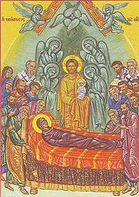 Ikone, Maria Entschlafung