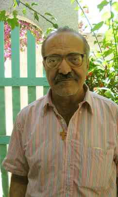 Nikos Revelakis nach unserem Gespr�ch