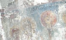 Tylifos Wandmalerei in der Kapelle